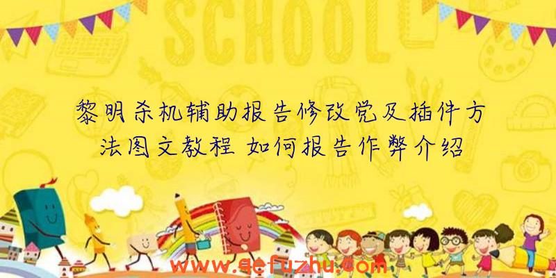 黎明杀机辅助报告修改党及插件方法图文教程